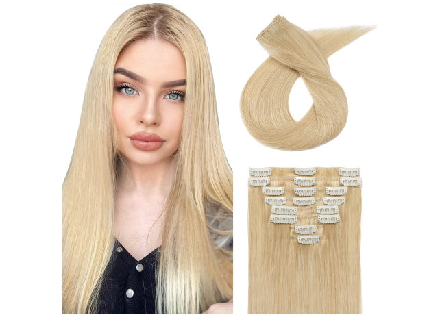Clip-On Drept Sintetic 28#